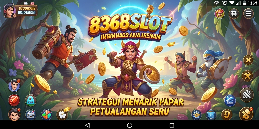Tampilan gameplay menarik dari 8368SLOT dengan strategi seru.