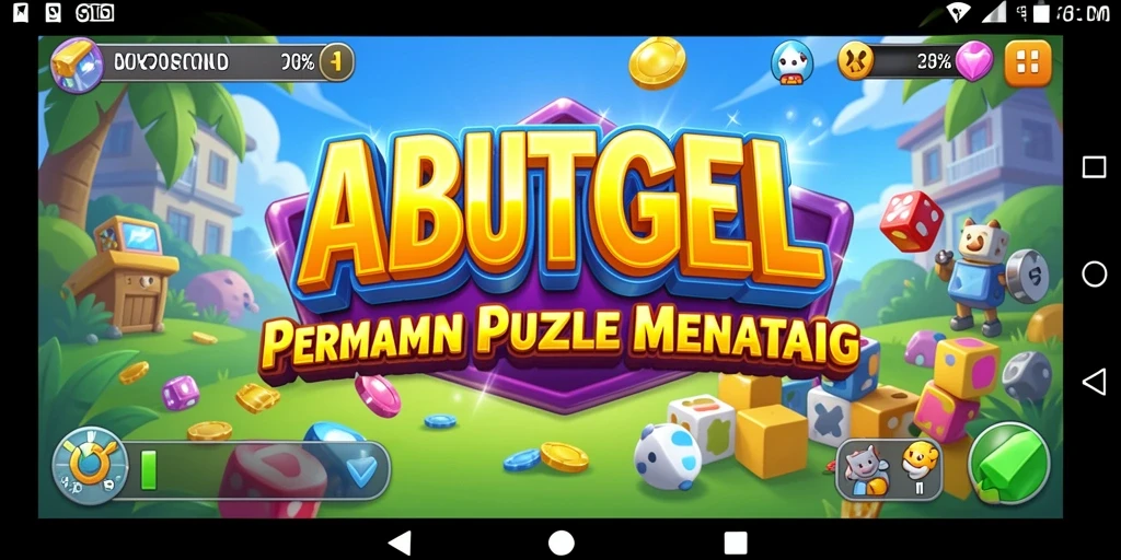 Screenshot utama ABUTOGEL menampilkan gameplay Puzzle yang menantang.