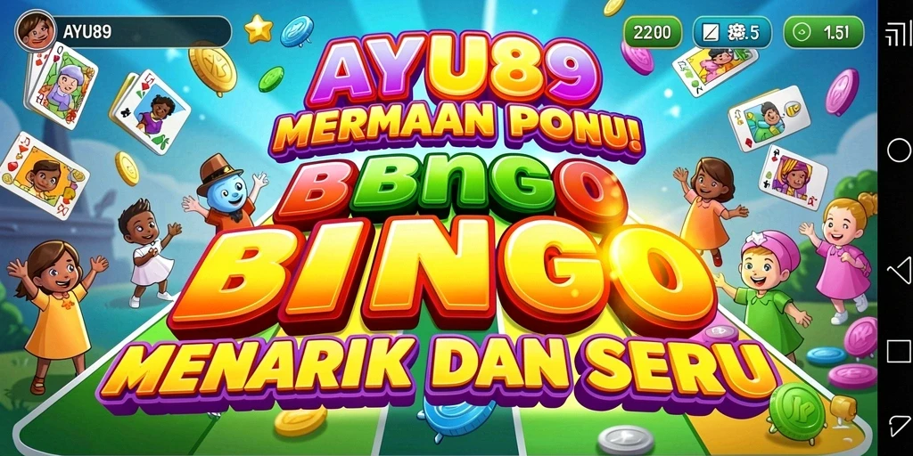 Tampilan gameplay AYU89 dengan suasana Bingo yang seru.