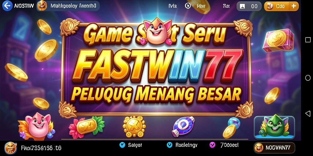 Tampilan screenshot gameplay FASTWIN77 yang menampilkan slot yang menarik.