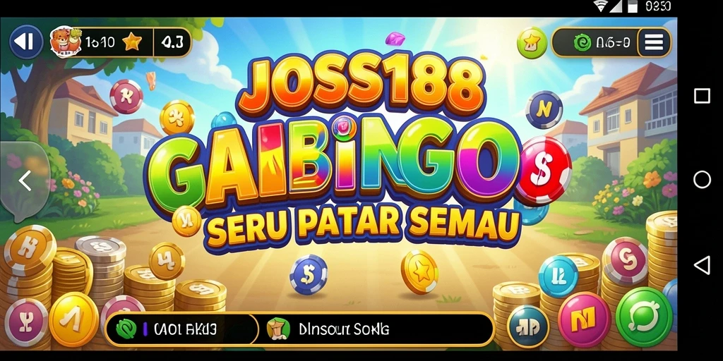 Screenshot JOSS188 menampilkan gameplay Bingo yang seru dan interaktif.