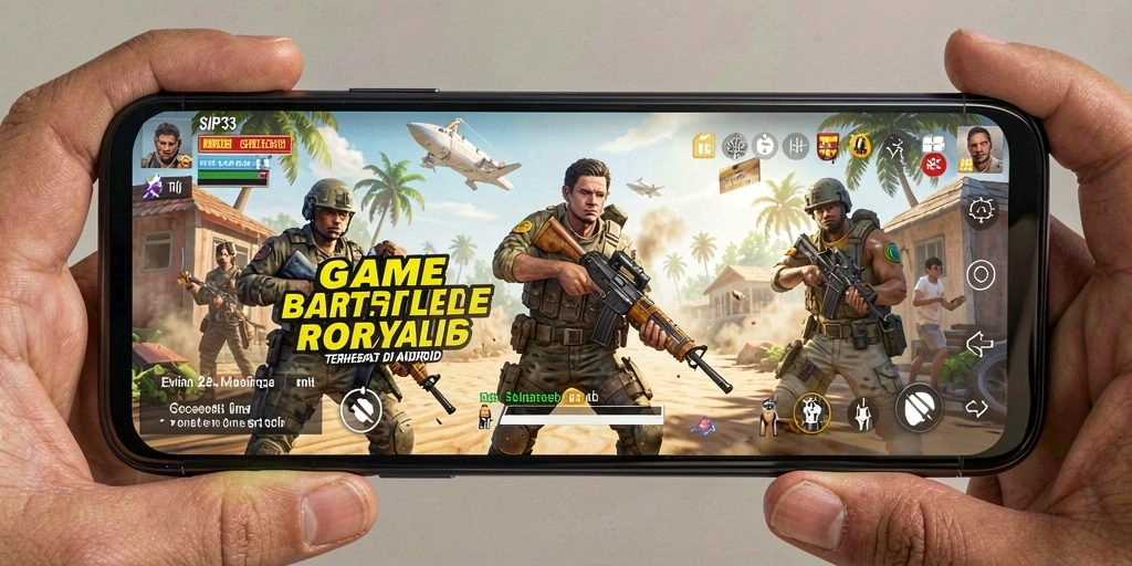 Gameplay seru dari SIP33 dalam pertempuran Battle Royale.