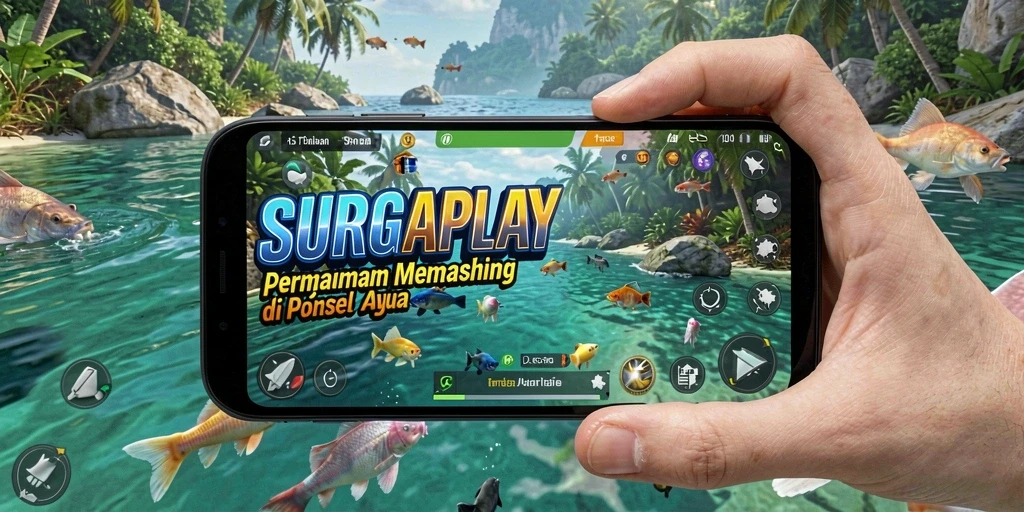 Tangkapan ikan besar dalam gameplay SURGAPLAY yang mendebarkan.
